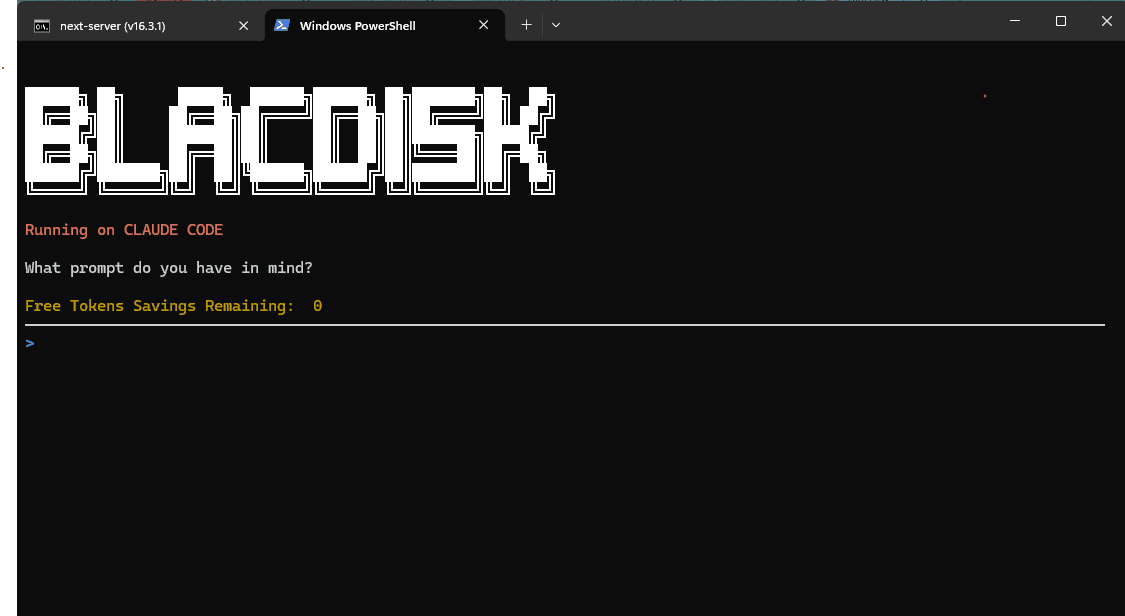 Blacdisk CLI